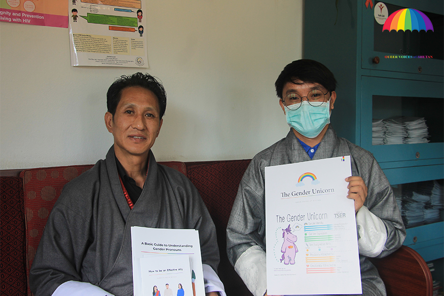 Distribution of Inside Queer Bhutan Booklets